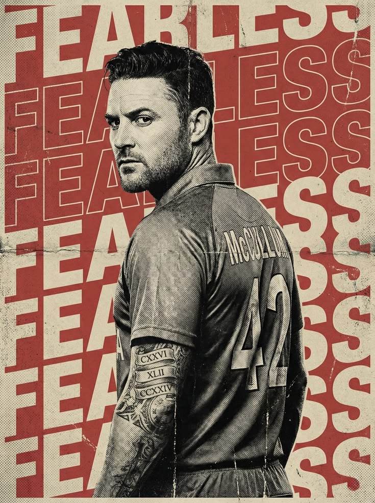 Poster- Brendon McCullum